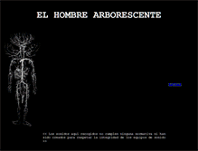 Tablet Screenshot of elhombrearborescente.com